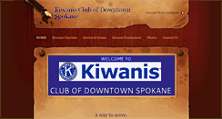 Desktop Screenshot of kiwanisdtspokane.org
